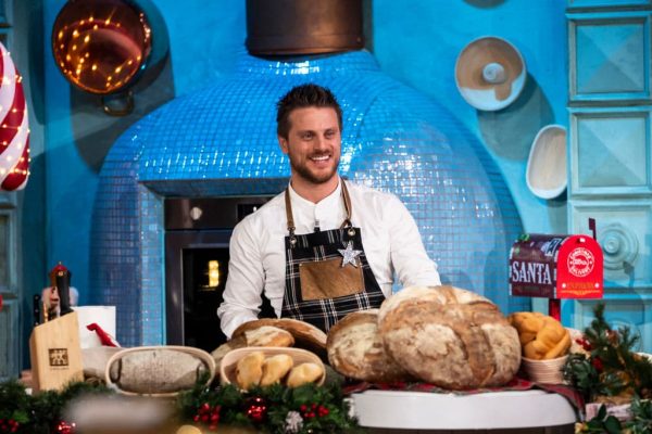Baker and TV celebrity Fulvio Marino participate in the Christmas Dinner live evening hosted by Antonella Clerici. Milan (Italy), December 23rd, 2024 (Photo by Elena Di Vincenzo/Archivio Elena Di Vincenzo/Mondadori Portfolio via Getty Images)